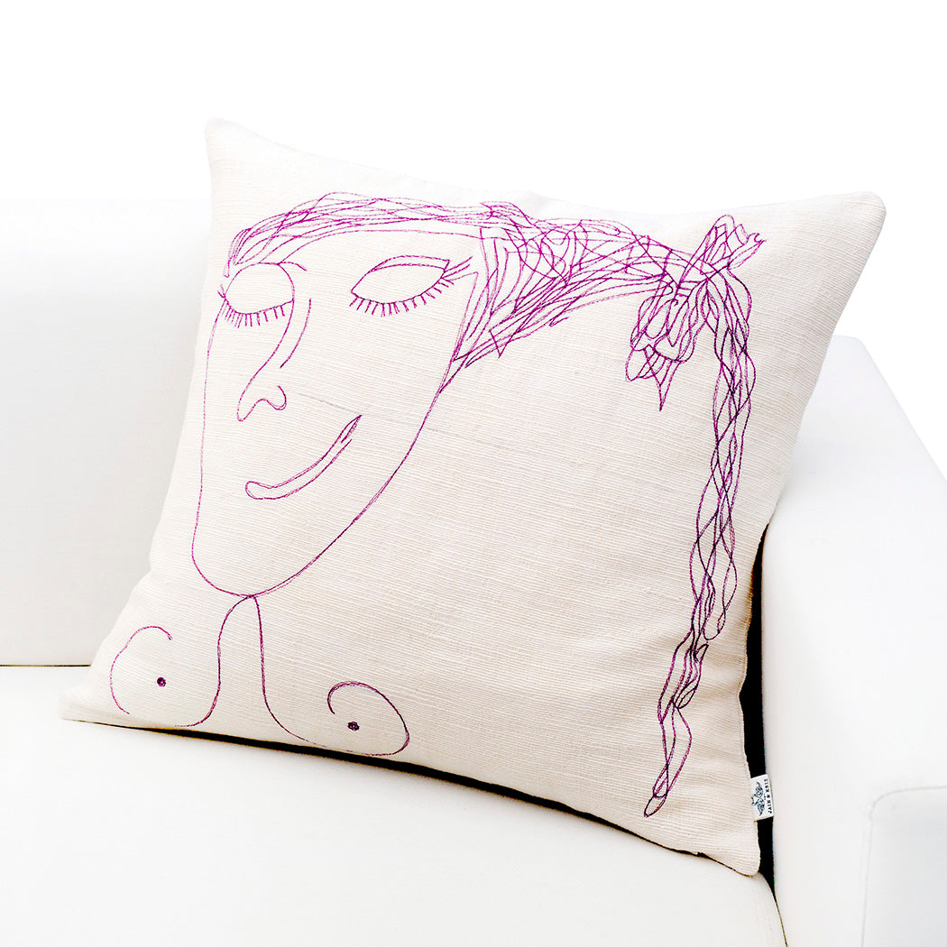 Lady Cushion cover