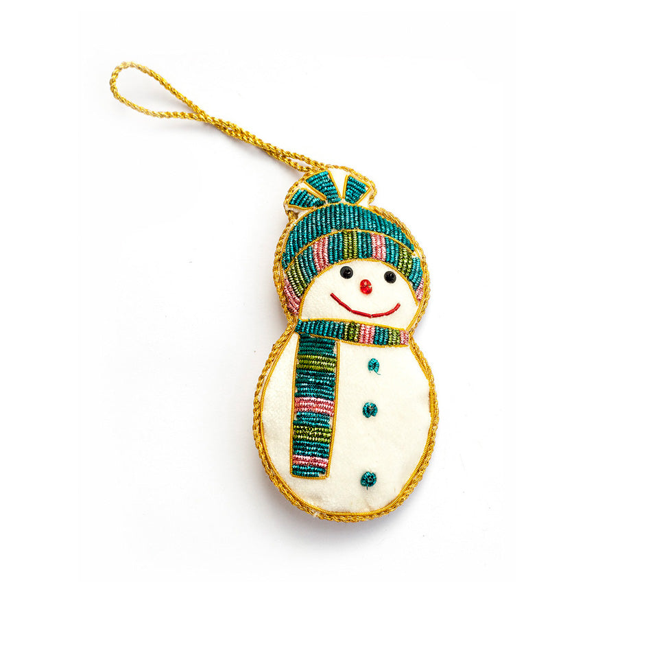 Snowman Handmade ornament