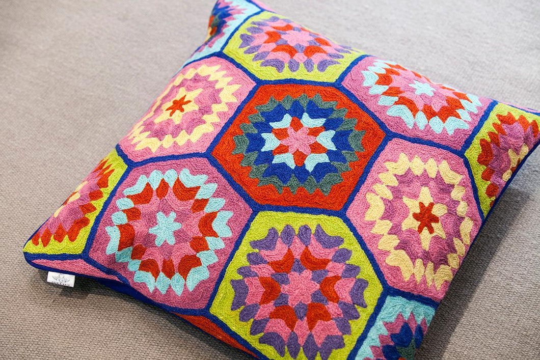 Rangeen Classic multicolor Pillow