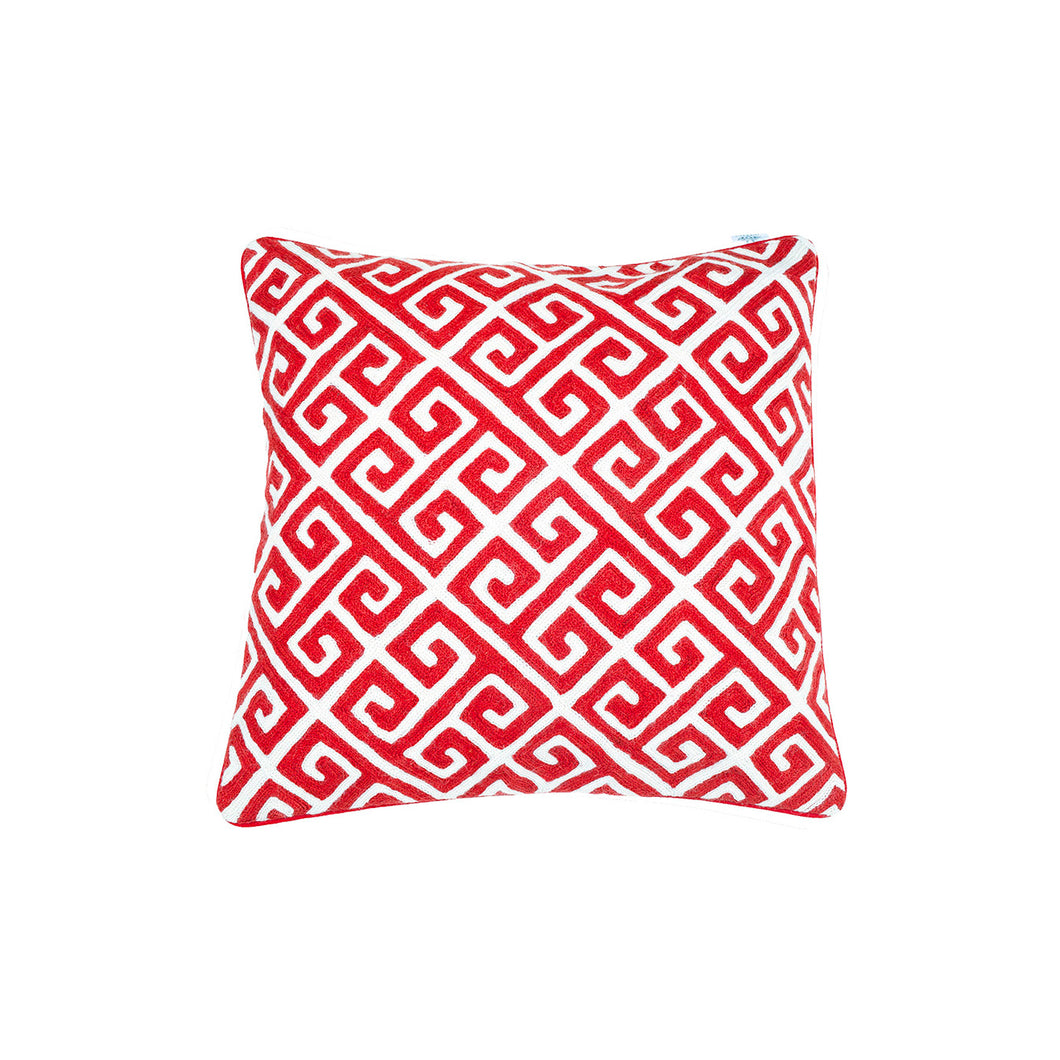 Cinan Classic hand embroidered pillow